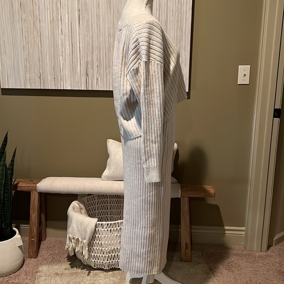 Trend Savvy Current Air Midi Ribbed Knit Cardigan and Skirt Set - Picture 5 of 11